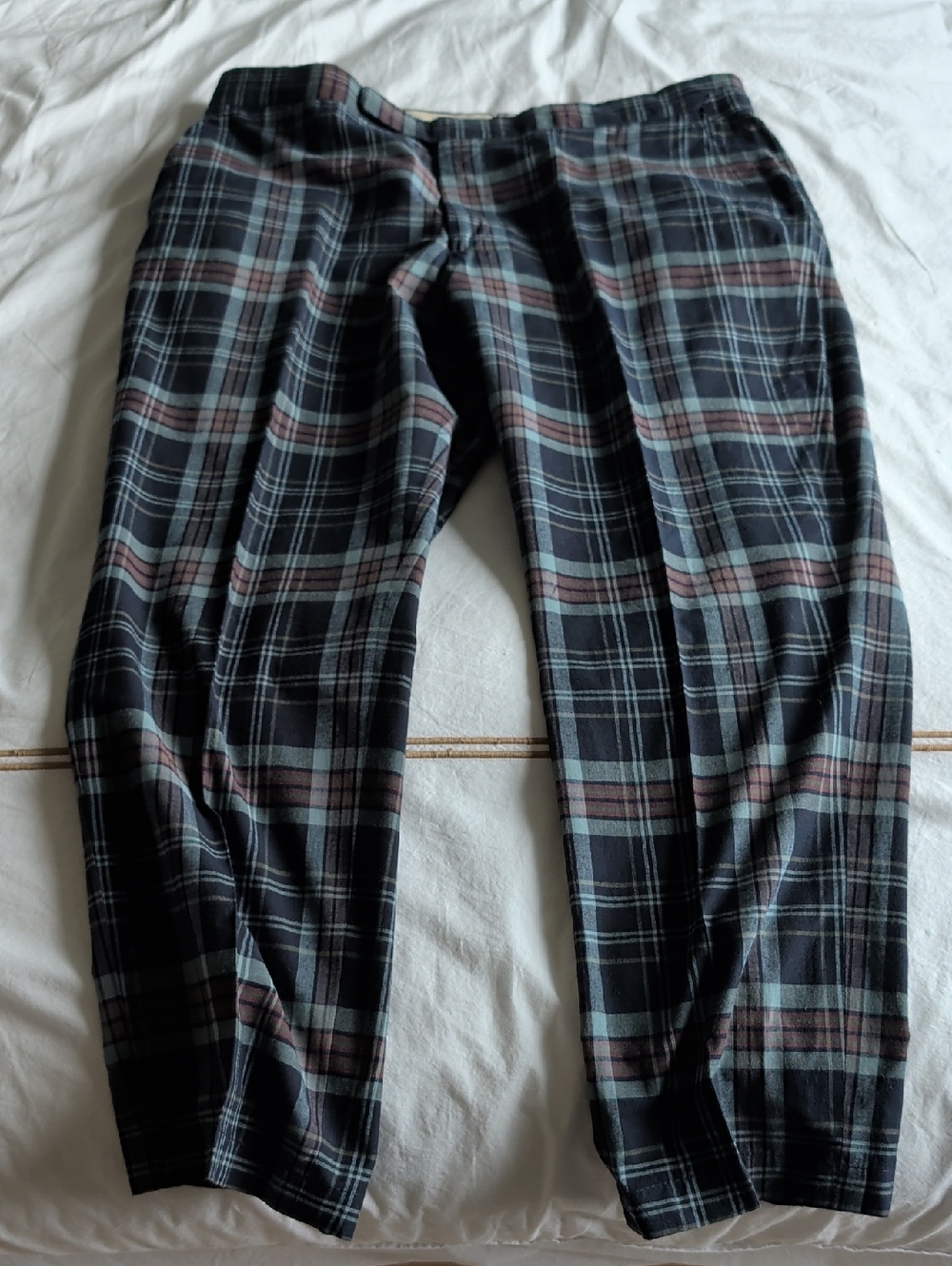 Ralph Lauren Blue Plaid Men’s Madras Pants